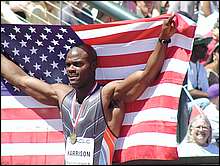 Alvin or Is it Calvin Harrison With the 400m win