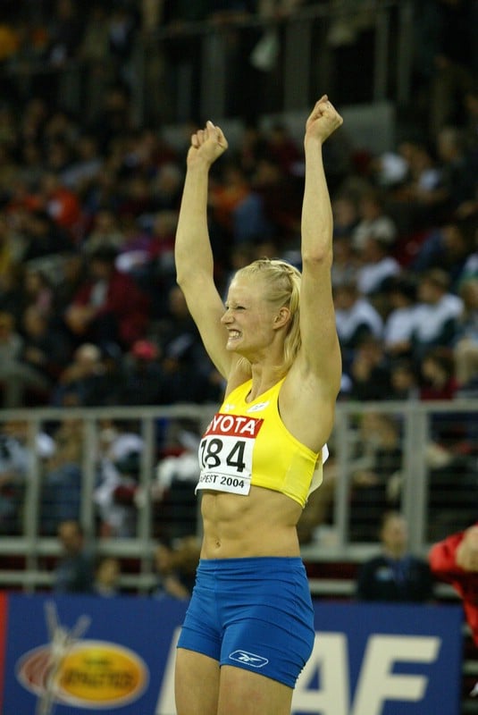 Carolina Kluft Long Jump Bronze