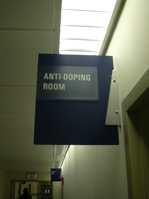 In compliance with IAAF standards the stadium has its own doping control rooms with storage facilities.