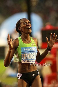 $50,000 Payday for Jepkosgei