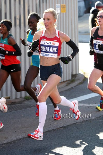 Shalane Flanagan in Her First Marathon