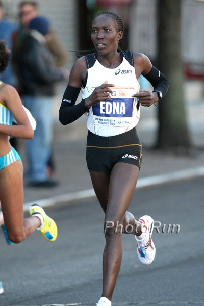 Eventual Champ Edna Kiplagat