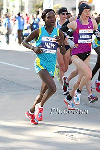 Mary Keitany Marathon Debut