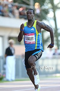 Daniel Bailey The Only Guy Not to Run a Seaon's Best in the Final (10.11)