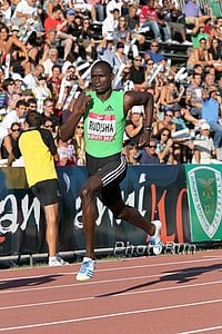 David Rudisha Men's 800m in Rieti on August 29, 2010