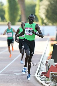 Rudisha Checks the Clock (Check Out Har Far Back Nick Symmonds Is and He Still PRd)