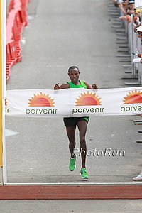 Course Record for Mutai