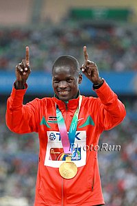 Repeat Marathon World Champion Abel Kirui
