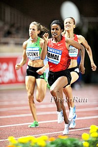 Jamal Sprints to Victory the Final 100m