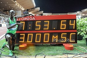Brimin Kipruto's 7:53.64 Highlighted  a Crazy Monaco Meet