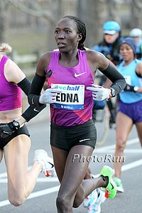 2010 NYC Marathon Champ Edna Kiplagat