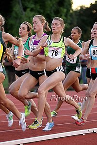 Katie Follett in Women's 1500m
