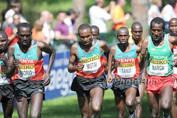 Geoffrey Mutai Preparing for Boston Marathon