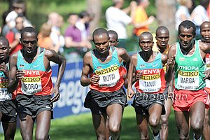 Geoffrey Mutai Preparing for Boston Marathon
