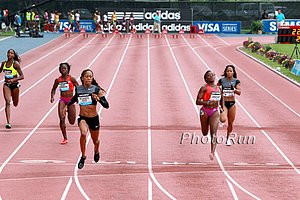 Sanya Richards Ross 22.09 World Leading 200m