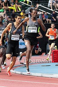 Ayanleh Souleiman and David Torrence in Men's 1500m