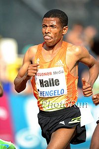Haile Gebrselassie in His Final Track Race