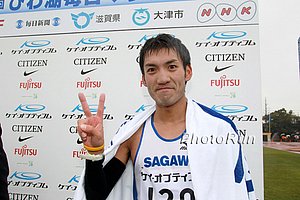 Ryo Yamamoto Celebrates Likely Making the Olympic Team