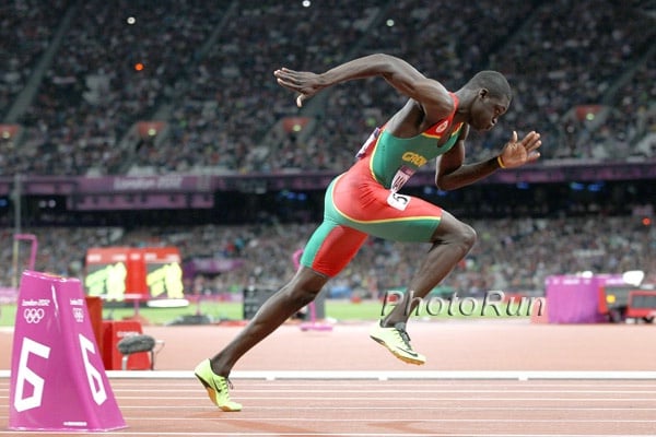Men's 400m Olympic Final: Kirani James