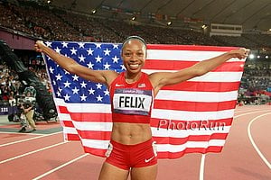 Allyson Felix Finally With Olympic Gold