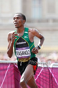 Cuthbert Nyasango of Zimbabawe 7th