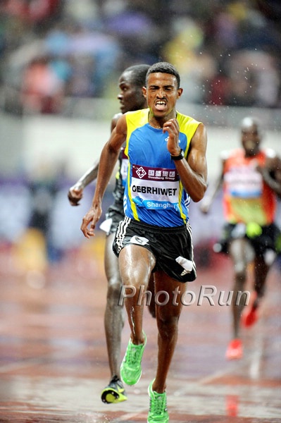 Hagos Gebrhiwet Won the 5000m