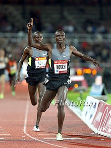 Isiah Koech Wins 3000m