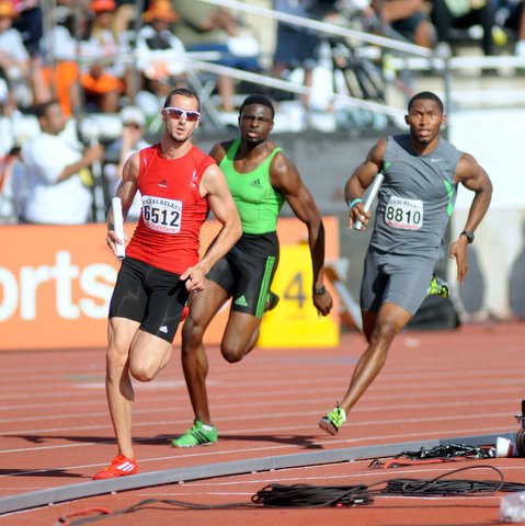 Jeremy Wariner on the Anchor of the 4X400