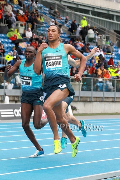 Andrew Osagie in 800m