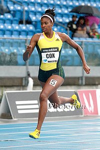 Shana Cox in B 400m