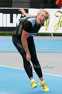 Christina Obergföll Won the Javelin