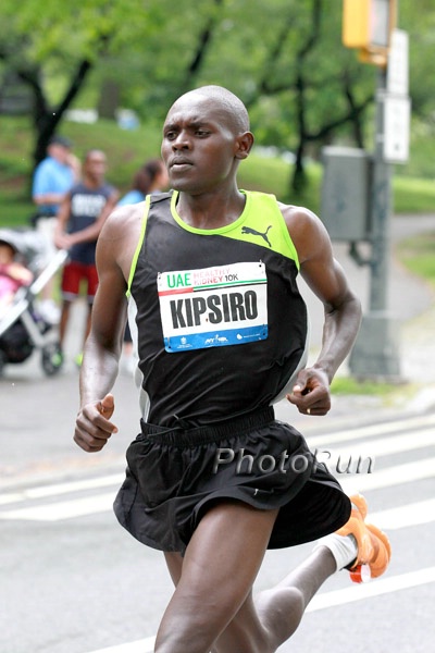 Moses Kipsiro of Uganda Would Eventually Finish 2nd Only 4 Seconds Back