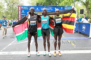 Stephen Sambu, Leonard Komon, Moses Kipsiro