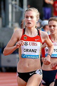 Caterina Granz in a B Race