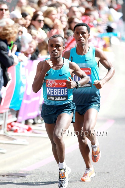 Tsegaye Kebede Was in the Chase Pack But Would Come Out on Top