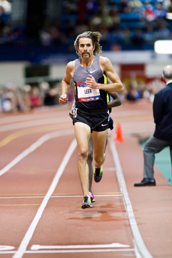 Millrose Games indoor track and field: mens two-mile, Will Leer