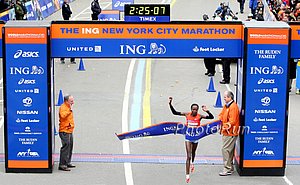 Priscah Jeptoo Wins 2013 ING New York City Marathon