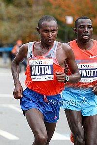 Geoffrey Mutai and Stanley Biwott