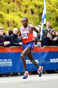 Mutai On His Way to Victory #2 in New York