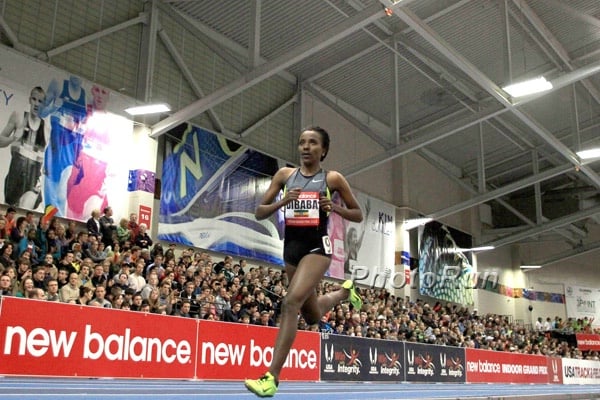 Women's 2 Mile With Tirunesh Dibaba and Mary Cain