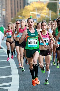 Molly Huddle Leading