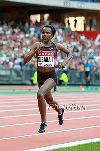 Dibaba Was Too Good the Last Lap