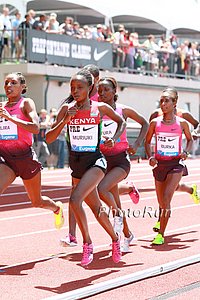Women's 5000m Photos: Margaret Muriuki