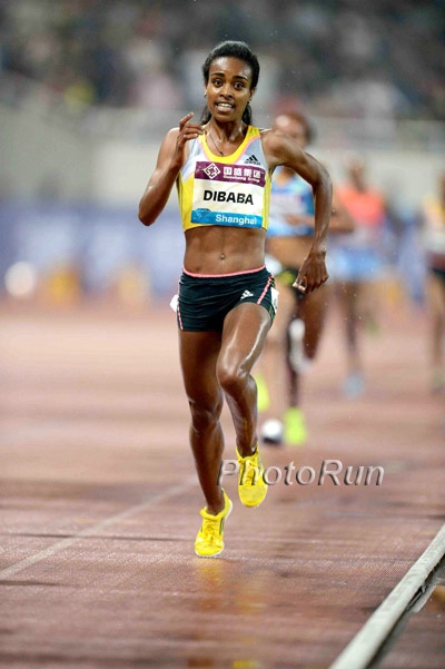 Genzebe Dibaba Destroyed the Field the Last Lap of the 5000m