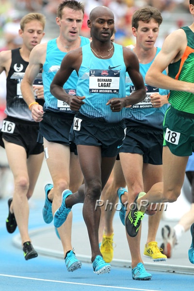 Bernard Lagat Men's 5000m Final