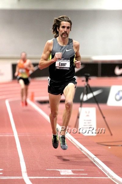 Will Leer Dominated the Men's 3000m