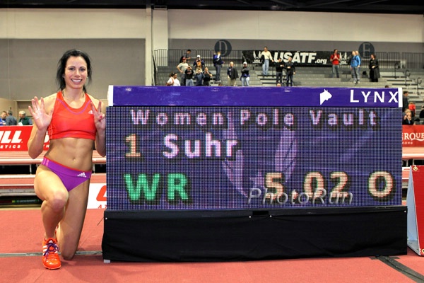 Jenn Suhr's World Record Was the Highlight