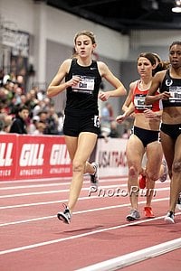 Mary Cain in the Women's Mile