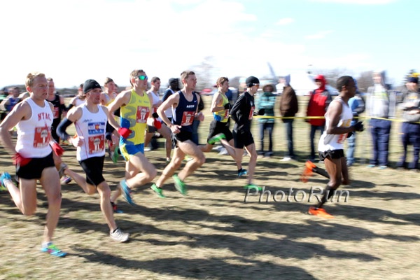 Men's Lead Pack 2013 USATF Cross Country Championships