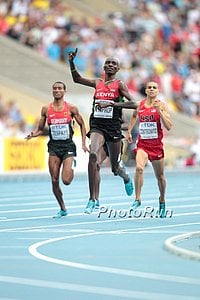 Gold for Kiprop